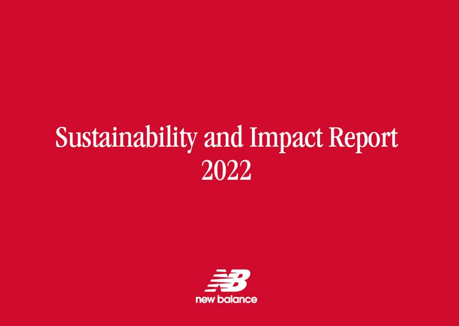 New Balance Sustainability Report